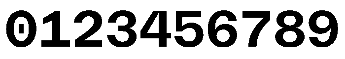 AcrylicMono Bold Font OTHER CHARS