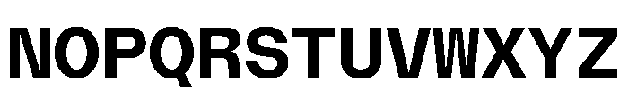 AcrylicMono Bold Font UPPERCASE