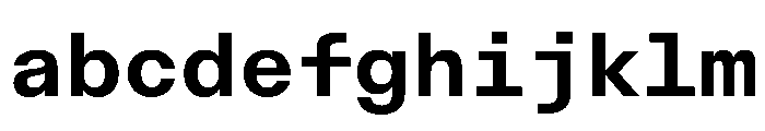 AcrylicMono Bold FONT