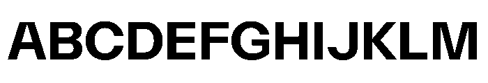 AcrylicOrtho Bold Font UPPERCASE