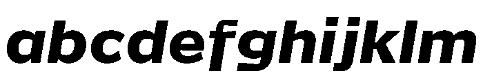 Action Grotesque Extrabold Italic FONT