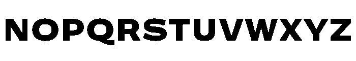 Action Grotesque Extrabold Font UPPERCASE