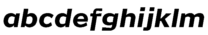 Action Grotesque Heavy Italic FONT