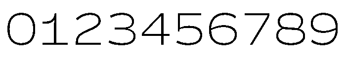 Action Grotesque Thin Font OTHER CHARS