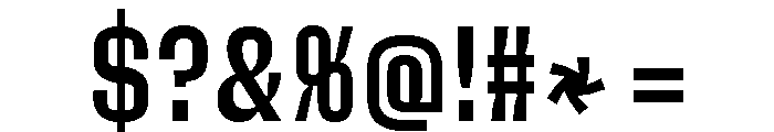 Action Text Bright Bold Font OTHER CHARS