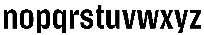 Action Text Bright Bold Font LOWERCASE