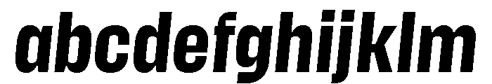 Action Text Bright Extrabold Italic FONT