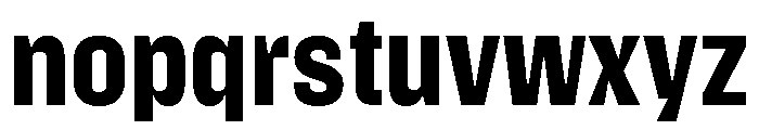 Action Text Bright Extrabold Font LOWERCASE