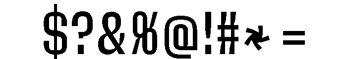 Action Text Bright Medium Font OTHER CHARS