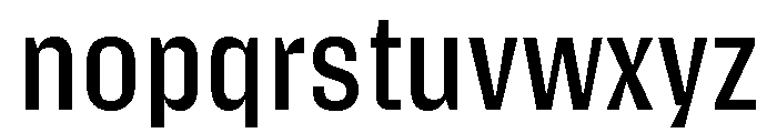 Action Text Bright Medium Font LOWERCASE