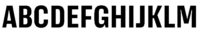 Action Text Dark Bold Font UPPERCASE