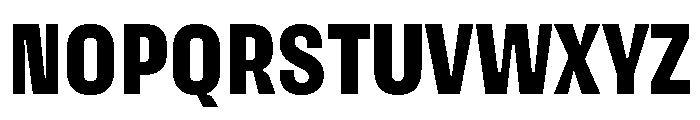Action Text Dark Extrabold Font UPPERCASE