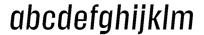 Action Text Dark Regular Italic FONT