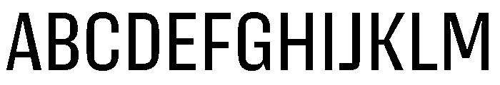 Action Text Dark Regular Font UPPERCASE