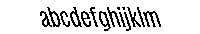 Active BT BackSlanted FONT