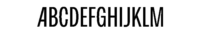 Active BT Regular Font UPPERCASE