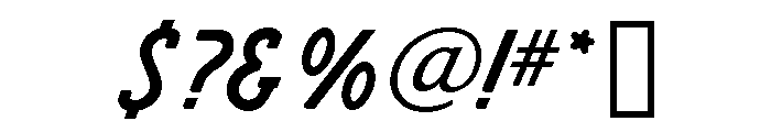 Access Medium Font OTHER CHARS