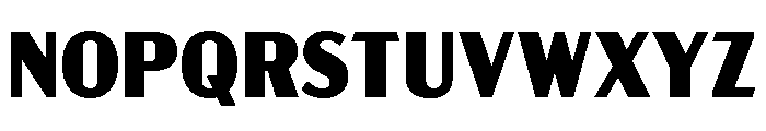 Acme Gothic Black Font UPPERCASE