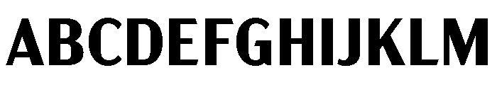 Acme Gothic Bold Font UPPERCASE