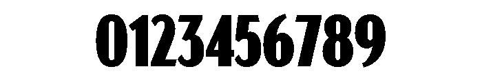 Acme Gothic Compressed Black Font OTHER CHARS