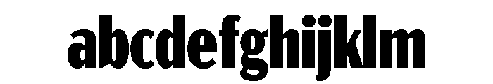 Acme Gothic Compressed Black FONT