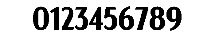 Acme Gothic Condensed Bold Font OTHER CHARS