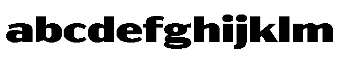 Acme Gothic Extra Wide Black FONT