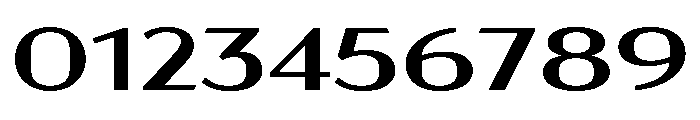 Acme Gothic Extra Wide Regular Font OTHER CHARS