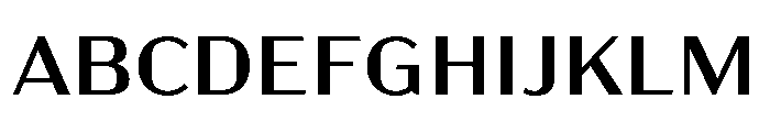 Acme Gothic Wide Regular Font UPPERCASE