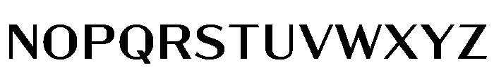 Acme Gothic Wide Regular Font UPPERCASE