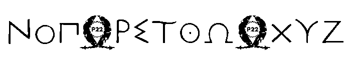 Acropolis Then Font UPPERCASE