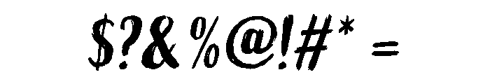 Active One Regular Font OTHER CHARS