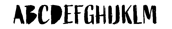 Active Regular Fill Font UPPERCASE