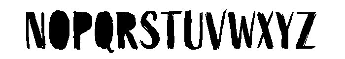Active Regular Fill Font UPPERCASE
