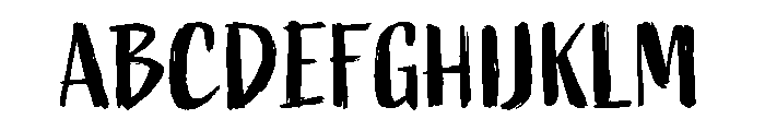 Active Regular Font UPPERCASE