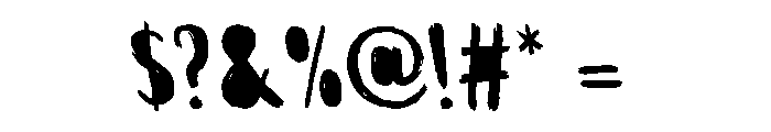 Active Two Regular Fill Font OTHER CHARS