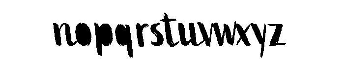 Active Two Regular Fill Font LOWERCASE