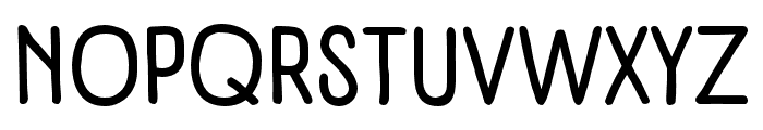 A Day Without Sun Text Bold Font UPPERCASE