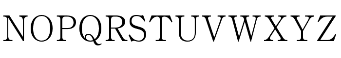 A Otf Ryumin Pr6n Light Font UPPERCASE