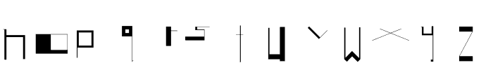 AB Anzu Regular Font LOWERCASE