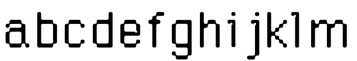 AB Digicomb Regular Font LOWERCASE