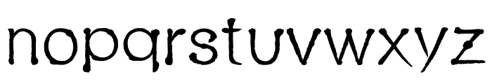 AB Hasefude Regular Font LOWERCASE