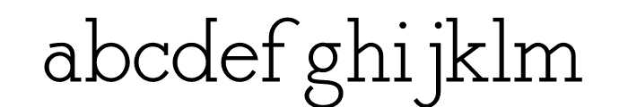 AB Kai Light Regular Font LOWERCASE