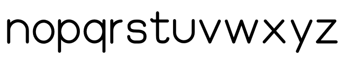 AB Kinmokusei Kuro Regular Font LOWERCASE