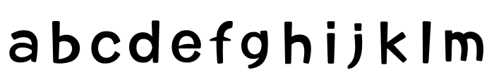 AB Kotatsu Regular Font LOWERCASE
