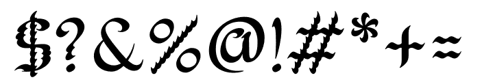 AGNamsangjun Striped Font OTHER CHARS