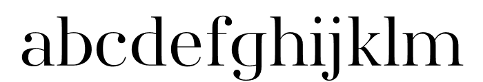AWConqueror Std Didot Light Font LOWERCASE