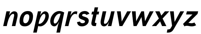 Aaux Next Bold Italic Font LOWERCASE