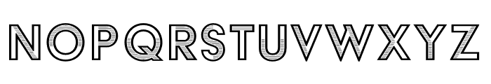 Acier BAT Text Strokes Font LOWERCASE