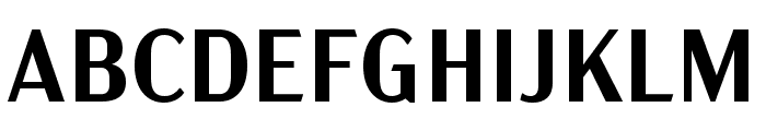 Acme Gothic Condensed Semibold Font UPPERCASE